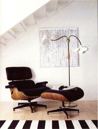 EN MI ESPACIO VITAL: Muebles Recuperados y Decoración Vintage: A rayas